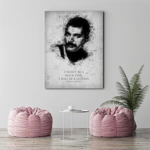 Obraz na plátně Freddie Mercury - Gab Fernando Rozměry: 40 x 60 cm