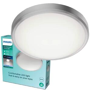 Stropní Svítidlo Stropní Svítidlo Koupelnové LED 17W 1700lm 4000K IP44 Nikl Philips