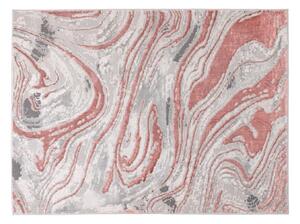 Koberec STONE 80x140 cm růžová/šedá