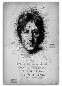 Obraz na plátně John Lennon - Gab Fernando Rozměry: 40 x 60 cm