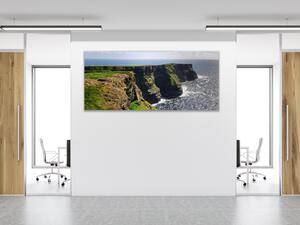 Obraz skleněný mořský útes - 34 x 72 cm