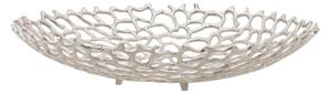 Eglo 427488 - Dekorační mísa KIMITSU pr. 45 cm stříbrná