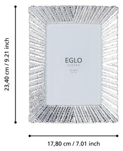 Eglo 423221 - Fotorámeček BUGRINO 13x18 cm stříbrná
