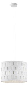 Závěsný lustr na lanku RONSECCO, bílý, 38cm