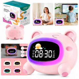 Noční lampa ELECTRONICA 4U růžová