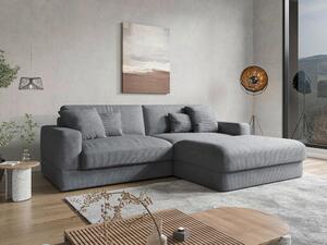 ROHOVÁ SEDAČKA, textil, šedá Sit & More - Sedací soupravy, Online Only