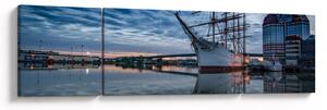 Obraz plachetnice (170x50 cm)