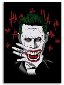 Obraz na plátně Joker se zlověstně usmívá - DDJVigo Rozměry: 40 x 60 cm