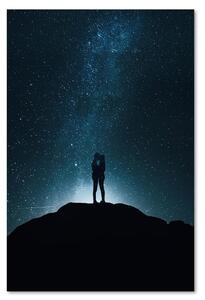 Obraz na plátně Láska v záři hvězd - Rokibul Hasan Rozměry: 40 x 60 cm