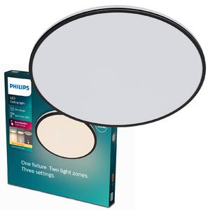 Kulatý Stropní Svítidlo Philips 50 x 50 cm bílé, černé