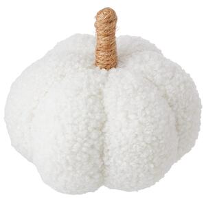 PUMPKIN Dekorace 12 cm - krémová