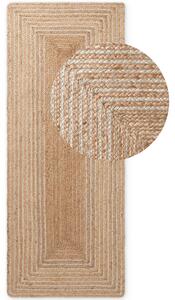 Hanse Home, Běhoun Juno 106328 White Gold, 80x200, béžová, chodba / předsíň