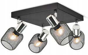 Stropní Svítidlo Lustr Stropní Svítidlo Vintage LOFT Reflektor 444-AG4 E27 Se sítí