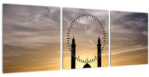 Obraz památky (s hodinami) (90x30 cm)