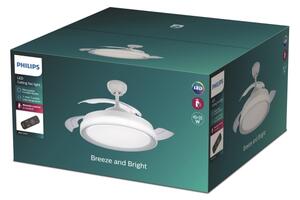 Philips - LED Stropní ventilátor BLISS LED/35W/230V 5500/4000/2700K bílá + DO