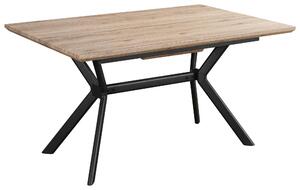 JÍDELNÍ STŮL, přírodní barvy, černá, 140/90/76 cm MID.YOU - Jídelní stoly, Online Only