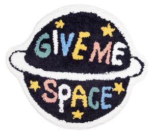 Koupelnová předložka planeta s nápisem Give Me Space – 60x50x1 cm