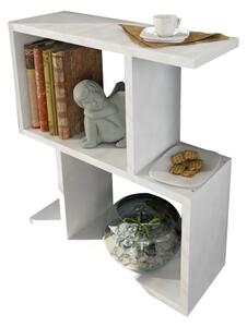 Odkládací stolek KARINUS 50x18 cm bílá