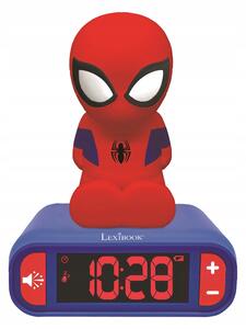 Budík Spiderman se světlem a zvukovými efekty