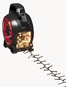 Exteriérový LED světelný řetěz's navíjecí cívkou Compact, teplá bílá