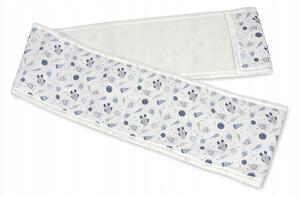 Mantinel do postýlky MUSLIN BUMP AIR DESIGN 360x30 cm BabyMatex