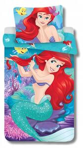 Sada povlečení Jerry Fabrics Mořská panna Ariel zelená 140x200 cm