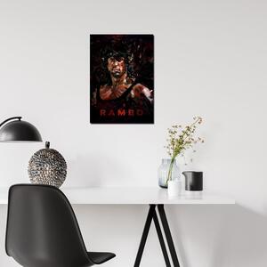 Obraz na plátně Rambo, Sylvester Stallone - Dmitry Belov Rozměry: 40 x 60 cm