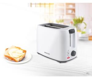 Sencor - Topinkovač s dvěma otvory 750W/230V bílá