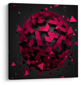 Obraz 3D abstrakce (30x30 cm)