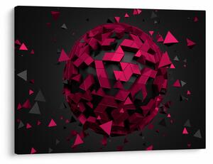 Obraz 3D abstrakce (70x50 cm)