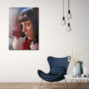 Obraz na plátně Pulp Fiction, Uma Thurman - Dmitry Belov Rozměry: 40 x 60 cm