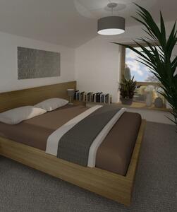 Prostěradlo s gumou 4sleep froté 150 x 160 cm