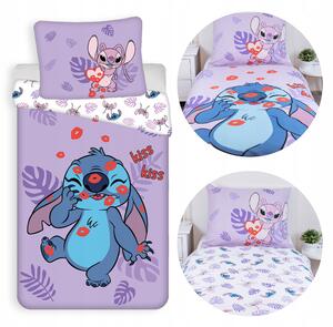Sada povlečení Jerry Fabrics Lilo & Stitch, vícebarevné, 140x200 cm