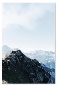 Obraz na plátně Pohled z horského vrcholu - Dmitry Belov Rozměry: 40 x 60 cm