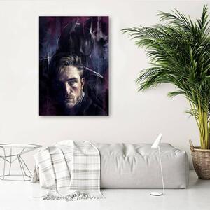 Obraz na plátně Gothamský superhrdina Batman Robert Pattinson - Dmitry Belov Rozměry: 40 x 60 cm