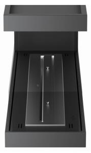 InFire - Rohový BIO krb 120x50 cm 3kW oboustranný