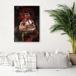 Obraz na plátně Jean-Claude Van Damme ve filmu Krvavý sport - Dmitry Belov Rozměry: 40 x 60 cm