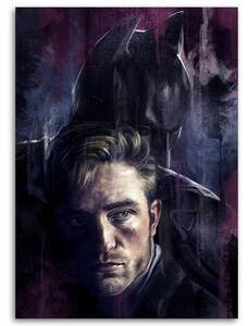 Obraz na plátně Gothamský superhrdina Batman Robert Pattinson - Dmitry Belov Rozměry: 40 x 60 cm