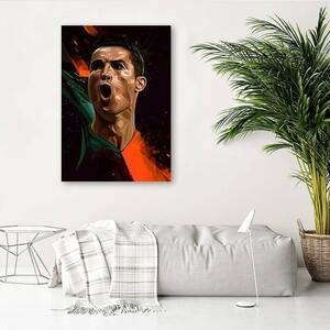Obraz na plátně Cristiano Ronaldo - Dmitry Belov Rozměry: 40 x 60 cm