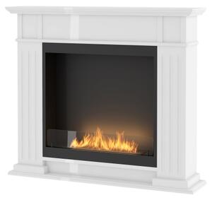 InFire - BIO krb 115x100 cm 3kW bílá