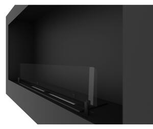 InFire - Vestavěný BIO krb 90x50 cm 3kW černá