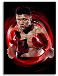 Obraz na plátně Muhammad Ali - Dmitry Belov Rozměry: 40 x 60 cm