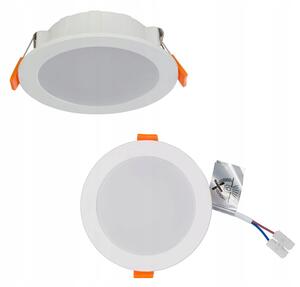 Nowodvorski Zapuštěné svítidlo kulaté stropní svítidlo pod omítku IP44 LED 8W 3000K bílé 8782