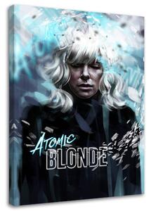Obraz na plátně Atomic Blonde, Charlize Theron - Dmitry Belov Rozměry: 40 x 60 cm