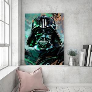 Obraz na plátně Star Wars, portrét Darth Vader - Dmitry Belov Rozměry: 40 x 60 cm