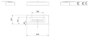 Kratki INDIA/MAX/CZARNY/TUV - BIO krb INDIA/MAX 10x67 cm 3kW černá
