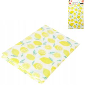 PVC ubrus LEMON 130x180 cm, žlutý