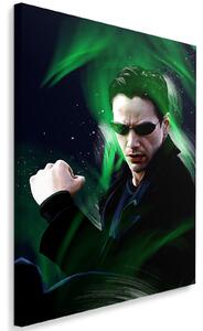 Obraz na plátně Matrix, Keanu Reeves alias Neo - Dmitry Belov Rozměry: 40 x 60 cm