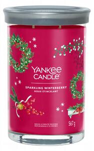 Sójová vonná svíčka Sparkling Winterberry Yankee Candle 1 ks