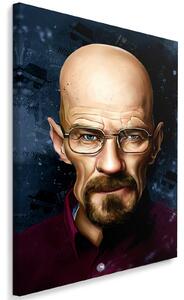 Obraz na plátně Portrét Breaking Bad: Walter - Dmitry Belov Rozměry: 40 x 60 cm